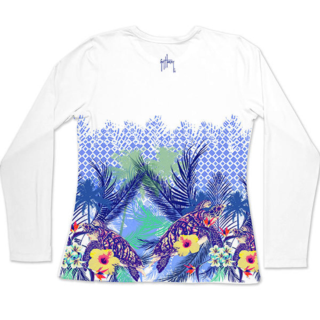 Guy Harvey Women's Short Sleeve V-neck No Pocket Tee