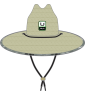 HUK KC Huk Printed Straw Hat, Fog Green