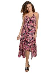 IG Women's Printed Umbrella Dress, One Size, 001