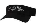 Salt Life, Signature Performance, Visor, Hat,Black,