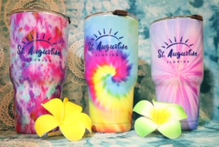 ID SA Souvenir Tumbler Cup With Straw, Sun,