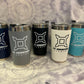 ID SA Souvenir Tumbler Cup With Straw, Fort,