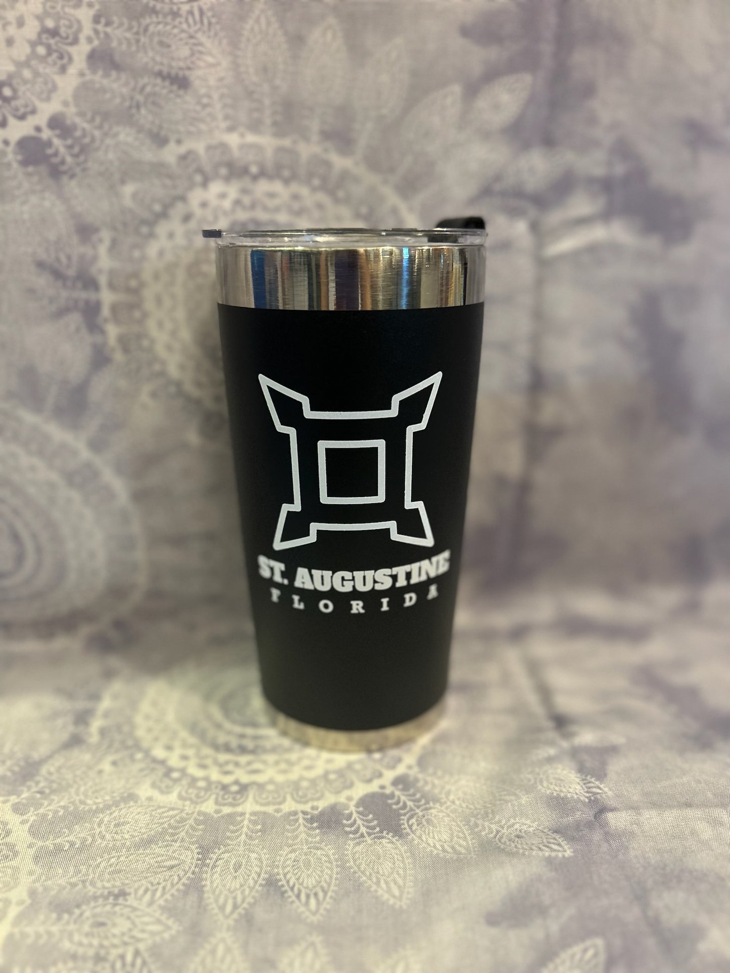ID SA Souvenir Tumbler Cup With Straw, Fort,