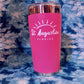 ID SA Souvenir Tumbler Cup With Straw, Solid Sun