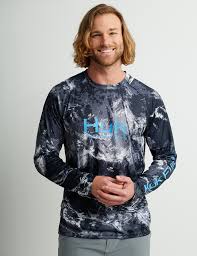 HUK, Pursuit Mossy Oak Printed, LS, Vapor, Hoodie,