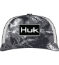 HUK Trucker KC Printed Circle Patch Hat, Brown