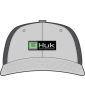 HUK Grid Mesh Trucker Hat, Harbor Mist