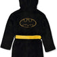 Batman Bruce Wayne Velvet Fleece Kids Hooded Robe