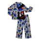 Sonic Boy's 2-Piece Button Up Fleece Pajama Set