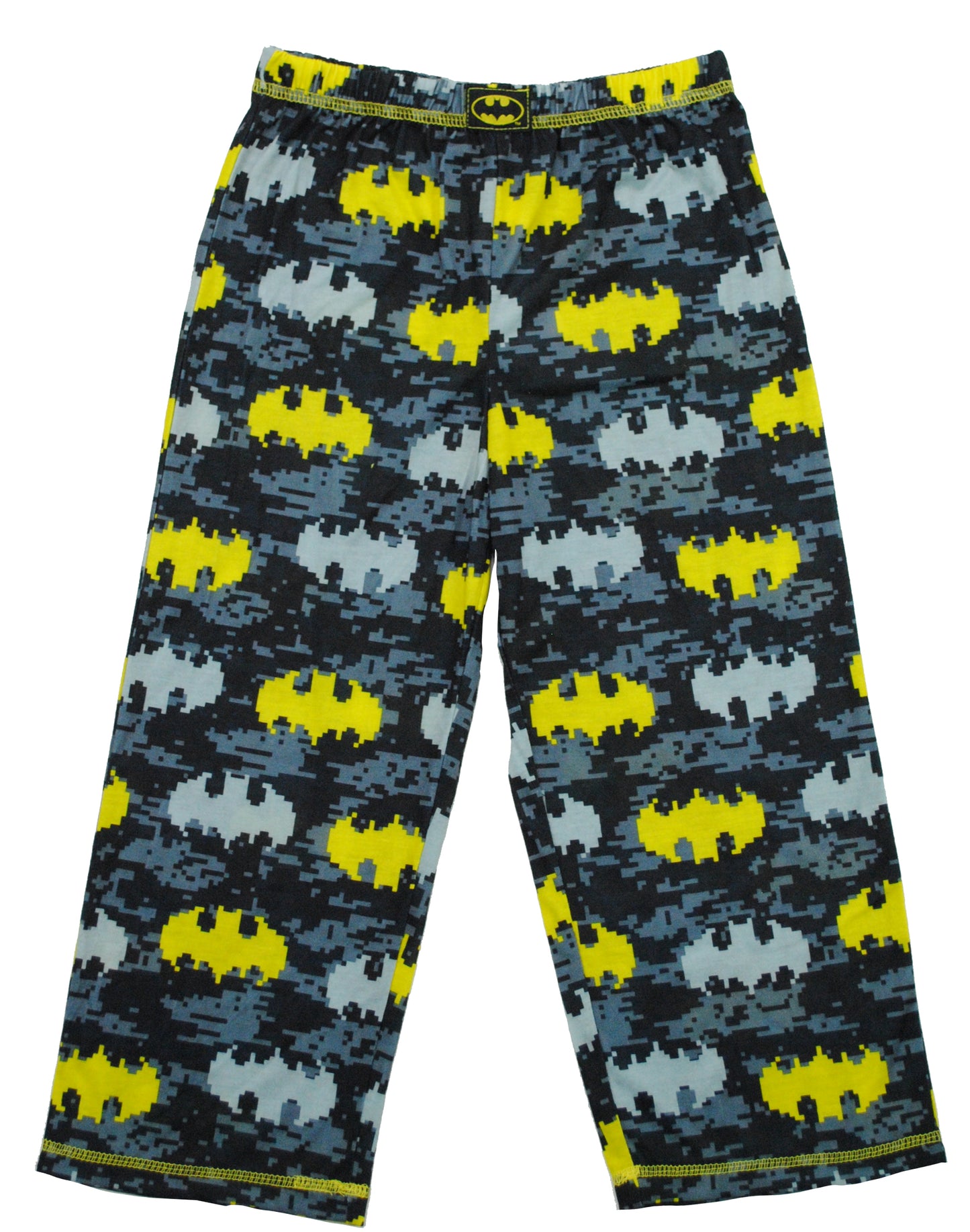 Batman Toddler Boys' Puff Screen Logo 2 Pc Sleepwear Set