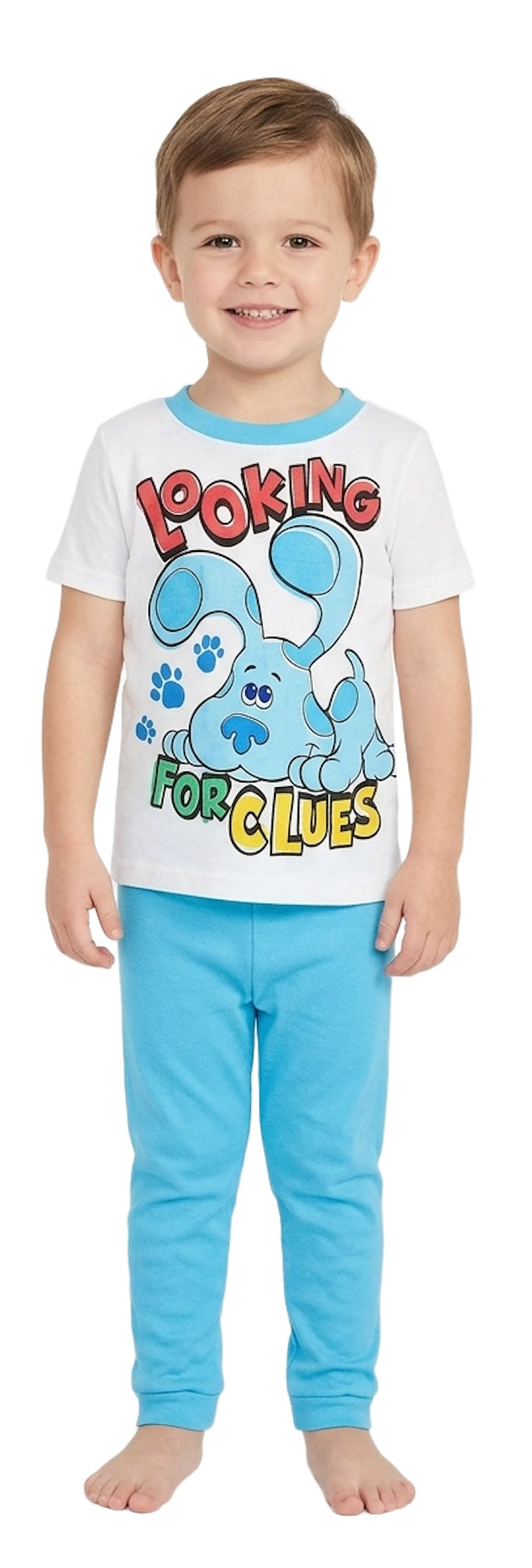 Nickelodeon Blue's Clues Looking For Clues 4pc Pajama Set