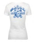 Salt Life Women's, Aquarium Turtle, Tie Front, Cotton Poly Slub, Tank,