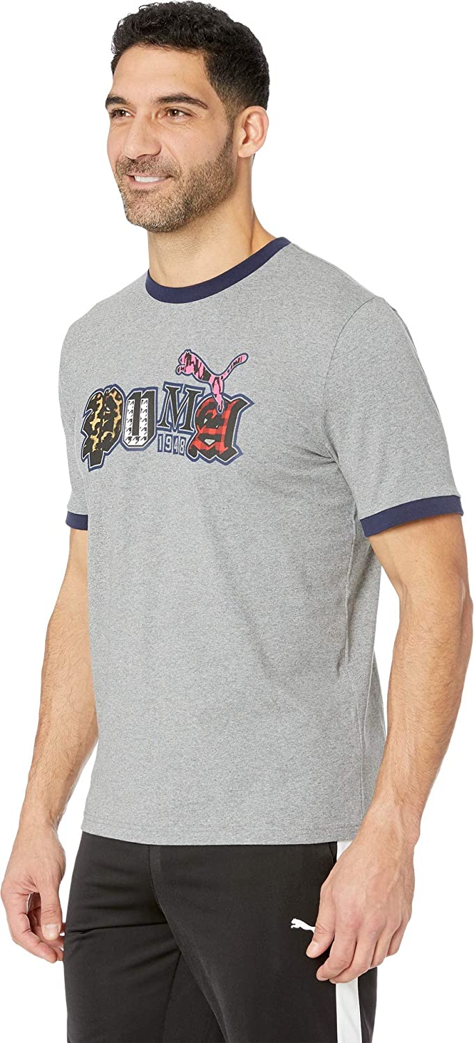 PUMA Mens Clash Fitness Running T-Shirt